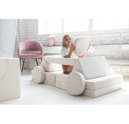 Minkštų kaladėlių rinkinys - Modular 12 vnt