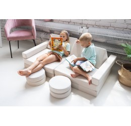 Minkštų kaladėlių rinkinys - Modular 12 vnt