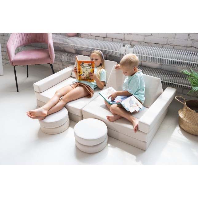 Minkštų kaladėlių rinkinys - Modular 12 vnt