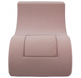 Violetinis fotelis gultas su mini staliuku - Folded