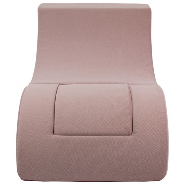Violetinis fotelis gultas su mini staliuku - Folded