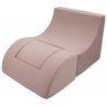 Violetinis fotelis gultas su mini staliuku - Folded