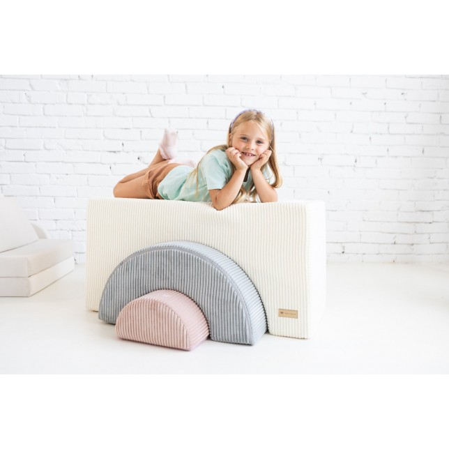 Spalvingos minkštos kaladėlės - Soft paly rainbow