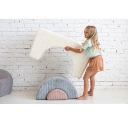 Spalvingos minkštos kaladėlės - Soft paly rainbow