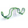 Didelė lynų laipynė su tuneliu - TUBULAR