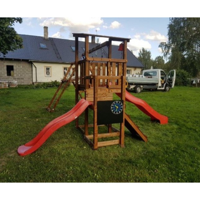 Žaidimų aikštelė su laipiojimo sienele - Challenger