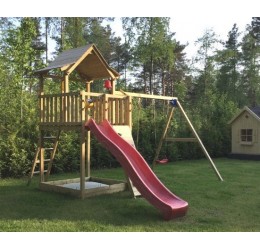 Medinės konstrukcijos žaidimų aikštelė - Playground