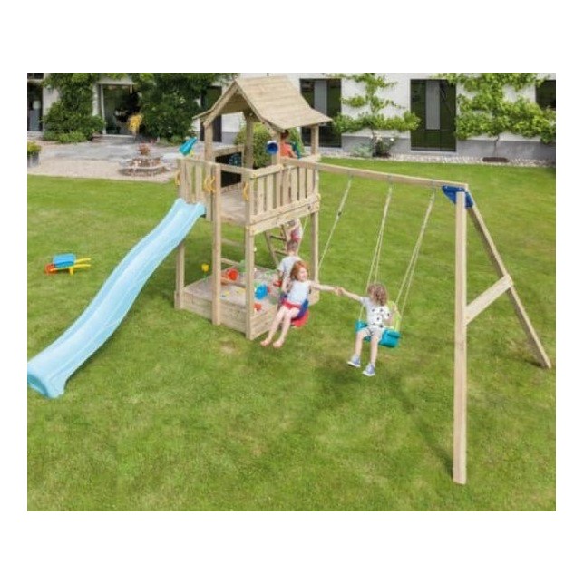 Medinės konstrukcijos žaidimų aikštelė - Playground