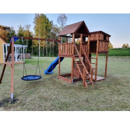 Impregnuota žaidimų aikštelė - Palazzo + Swing