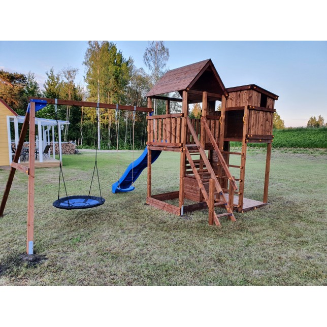 Impregnuota žaidimų aikštelė - Palazzo + Swing