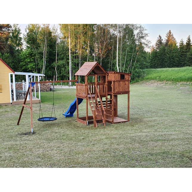 Impregnuota žaidimų aikštelė - Palazzo + Swing