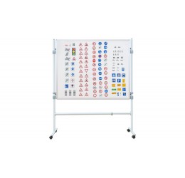 Magnetinių kelio ženklų rinkinys