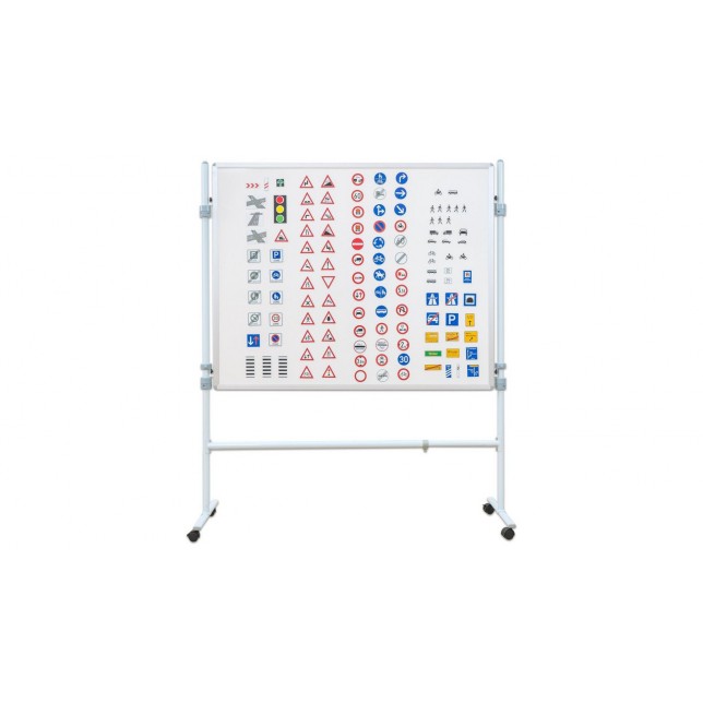 Magnetinių kelio ženklų rinkinys