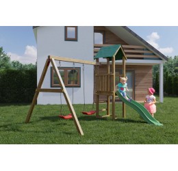 Žaidimams skirta aikštelė su čiuožykla - Lucas