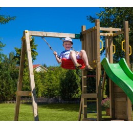 Žaidimų aikštelė su čiuožykla ir sūpyne - Funny 3