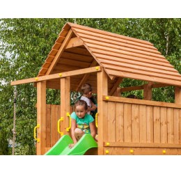 XXL dydžio žaidimų aikštelė su laipynėmis - Fun Gym