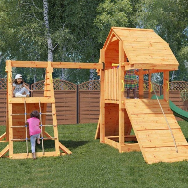 Žaidimų aikštelė su laipynėmis  - Bufalo Spider