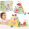 Medinė veiklos dėžutė ''Vištytė''