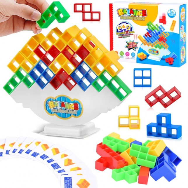 Smagus balansavimo žaidimas ''Tetris''