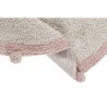 Pastelinių spalvų apvalus Bubbly kilimas Ø120 cm