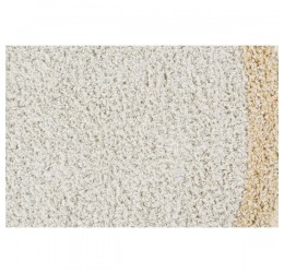 Apvalus Bubbly skalbiamas kilimas - "Natural Honey" Ø120 cm