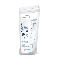 Maišeliai motinos pienui laikyti ir užšaldyti 350 ml
