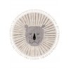 Kids rug Momo Grey ø 120 cm round