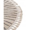 Kids rug Momo Grey ø 120 cm round