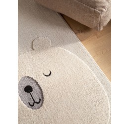 Kids rug Momo Cream 160x230 cm