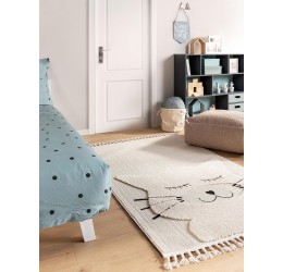 Kids rug Momo Cream 160x230 cm