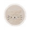 Kids rug Momo Cream ø 120 cm round