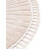 Kids rug Momo Cream ø 120 cm round