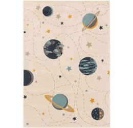 Šviesus kilimas - Planetos 140x200 cm
