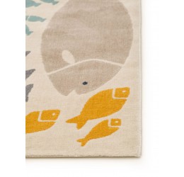 Kilimas - Multicolor fish 80x150 cm