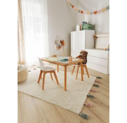 Washable Kid´s Rug Malu Cream 150x220 cm