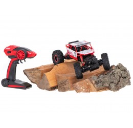 RC automobilis ''Rock Crawler'' raudonas