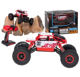 RC automobilis ''Rock Crawler'' raudonas