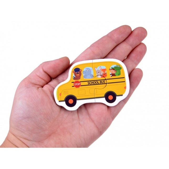 Dėlionių rinkinys ''Transporto priemonės''