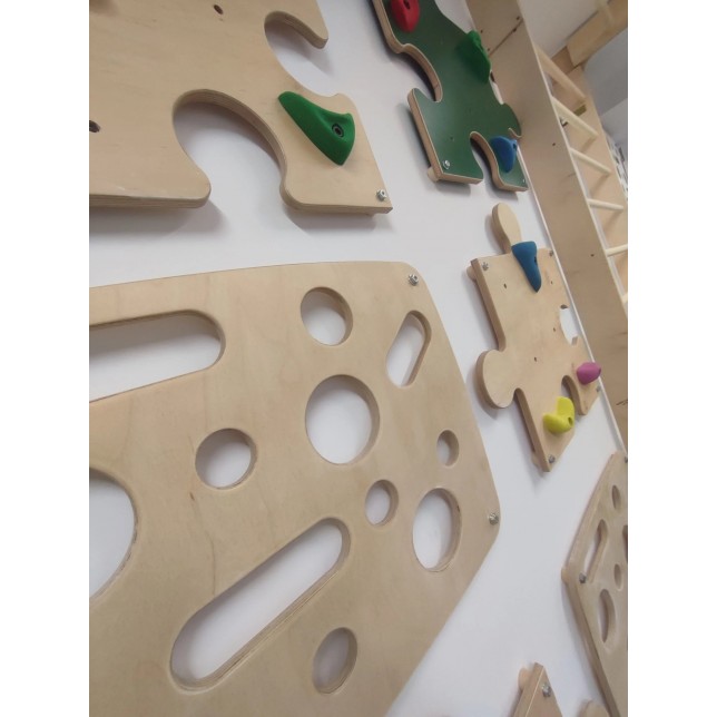 Laipiojimo sienelės komplektas - puzzle wall / 6 vnt
