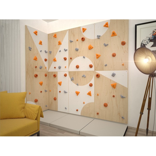 Sienelė laipiojimui - indoor wall /  8 vnt