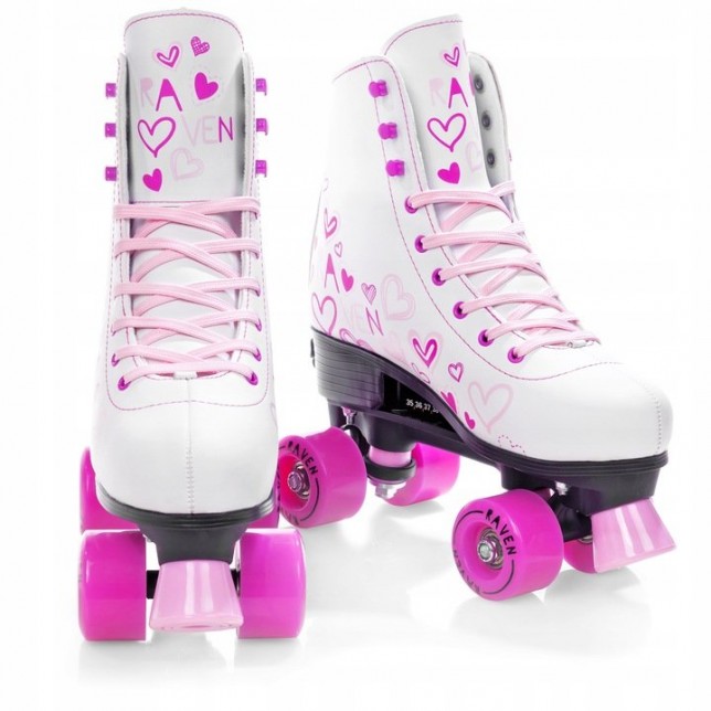 Riedučiai - Trista White/Pink 39-42