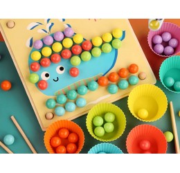 Montessori mokomoji dėlionė -  Mozaikos