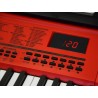 Didelis pianinas su mikrofonu