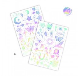 Djeco laikinos tatuiruotės "Lucky Charms"