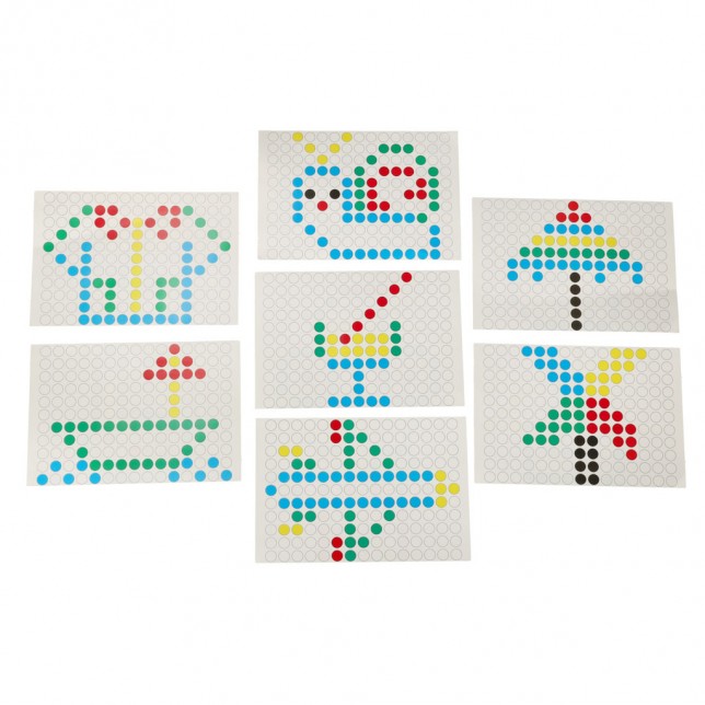 Montessori magnetinė lenta ''Mozaikos''