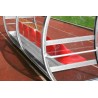 Žaidėjų konstrukcija su suoliuku - grindimis - Dugout