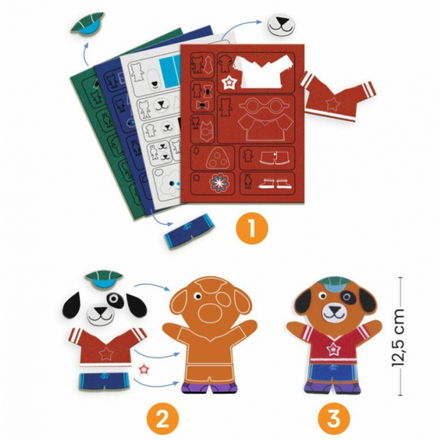Kūrybinis rinkinys pasidaryk pats - Linksmoji šeima
