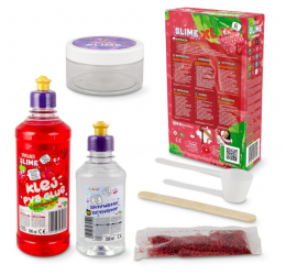 Pasidaryk pats slime rinkinys XL - Braškė