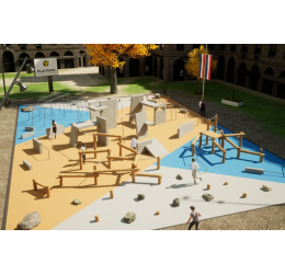 Didelė Parkūro - laipiojimo aikštelė - Park XL