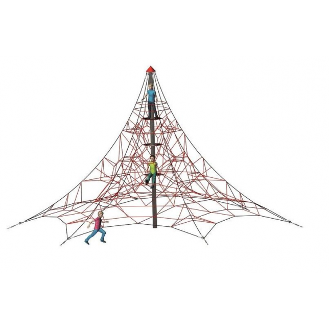 Virvių piramidė - SPIDER 6